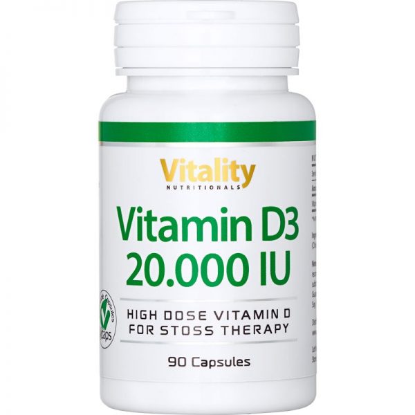 Vitamin D3 20000 IE, 90