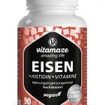 Vas 20 mg + hisztidin + vitaminok, 90db. vegán kapszula
