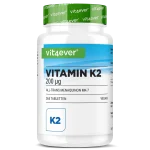Vit4ever K2 MK-7 200 µg – 365 tabletta | All-Trans K2-vitamin egyéves kiszerelés